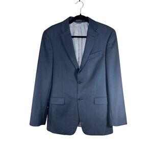 TOMMY HILFIGER Men's Tailored Wool Fitted Suit Jacket Pants